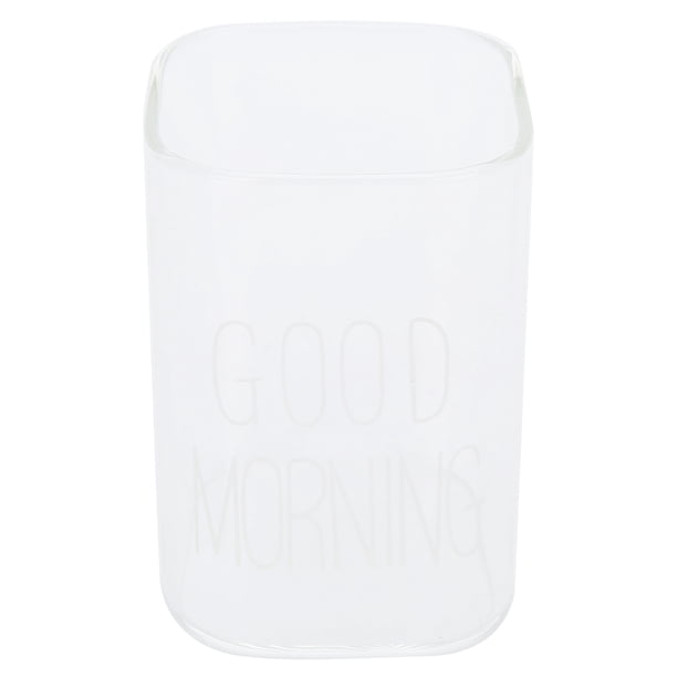 Taza de Leche Jadeshay Vidrio de Borosilicato Transparente 1 Taza