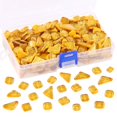 thumbnail image 1 of Surtido de mosaicos de cristal naranja brillante de 450 g de Tile Sweet, 1 of 4