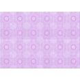 thumbnail image 1 of Ahgly Company Indoor Rectangle Patterned Violet Purple Area Rugs, 2' x 5', 1 of 6