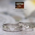 thumbnail image 4 of Pompotops Matching Rings for Couples Fashion 925 Silver Lovers Ring Adjustable Ring Couple Jewelry Gift Valentine's Day Gift Silver, 4 of 9