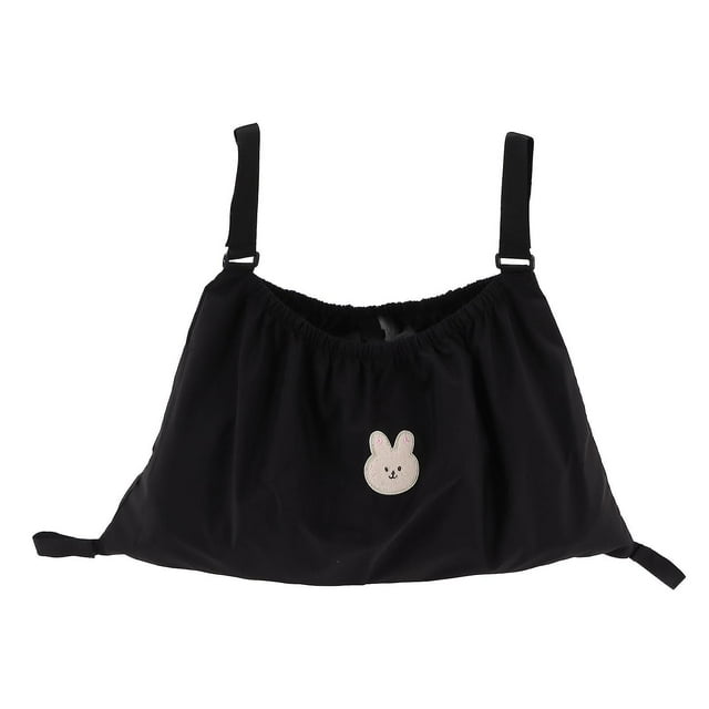 Stroller Organizer Bag, Elastic Large Capacity Tear-Resistant Nylon Stroller Bag Diaper Wallet Little Rabbit