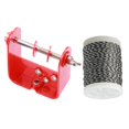 thumbnail image 3 of 1 Set Bow String Serving Thread with Bowstrings Server Tools Maintenance Accessories for Various Bow , Gray, 66x77mm Red Black Gray, 3 of 10
