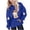Blue, variant on YUANxueke Cute Ghost Pumpkin Graphic Sweatshirt for Girls Long Sleeve Oversized Hooded Sweatshirt Casual Pullover Tops with Pocket