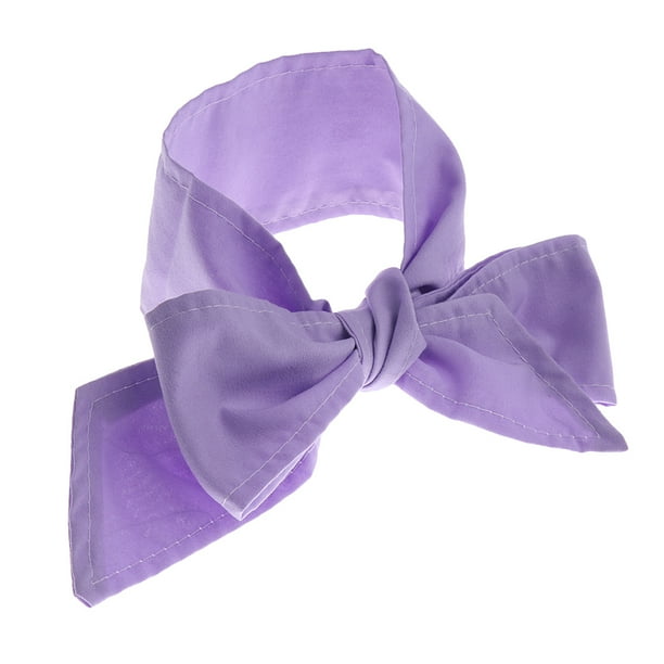 Accesorios para lazos para el cabello con diadema bonita para recién nacidos Púrpura