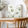 thumbnail image 2 of Framed Canvas Wall Art for Living Room Vintage Floral Wall Decor, Watercolor Flower Leaves Aesthetic Paintings for Bedroom Office Kitchen Bathroom, Ready to Hang Artwork Wall Pictures 8x8 Inch, 2 of 9