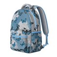 thumbnail image 3 of Butterfly Student School Backpack for Student Cute Colorful Floral Pattern Bookbag Artistic Aesthetic Design for Butterfly Lovers Tropical Fashion Style, 3 of 6