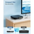 thumbnail image 6 of Mini DVD Player, Small DVD Player for TV with Remote, 1080P HD for Home , Support Usb/TF Card, 6 of 9