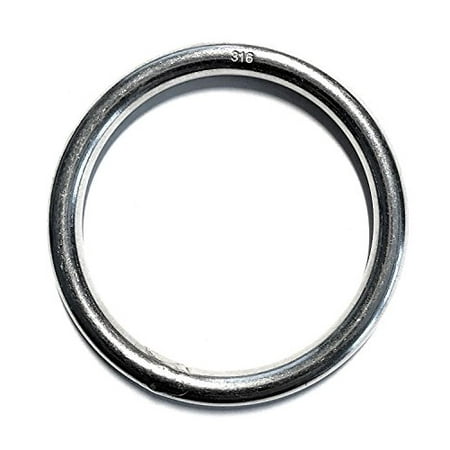 - Stainless Steel 316 Round Ring Welded 3/16