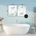 thumbnail image 3 of Stupell Industries Scandinavian Wash Away Your Worries Leaves 2pc Canvas Art Set, 16 x 20 each, by Lettered and Lined, 3 of 7