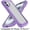 Light Purple, variant on For iPhone 16 Plus 6.7 inch METKASE Ultimate CaseX Transparent Hybrid Case with Metal Buttons And Camera Edges in Slide-Out Package - Light Purple