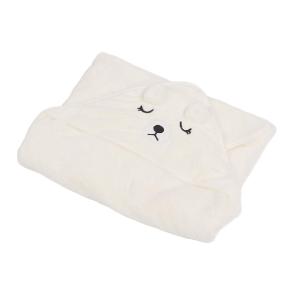 Toalla De Baño Con Capucha Para Bebé, Paño Grueso Y Suave Coralino En Forma De Animal Amigable Con La Piel De La Toalla De Baño Para Uso Doméstico