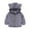 Gray, variant on Kids Baby Girls Boys Warm Hoodie Jacket Flannel Fleece Jackets Winter zipper Sweatshirt Hooded Coats Fuzzy Outwear