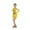 Yellow*, variant on Children Girls Dance Dress Sparkling Fringe Sleeveless Performance Latin Stage Shows and Competitions Holiday Chic Dresses