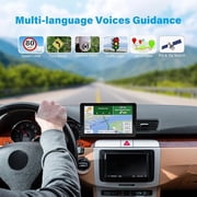 GPS Navigator for Car Truck RV - 9 Inch HD Navigation System with 2025 Maps, Free Lifetime Updates, Custom Truck Routing, Speed Camera Alerts, Day/Night Mode