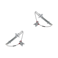 thumbnail image 1 of Par de ELEVADORES CRISTAL TSURU 1992 al 2016 NISSAN Delanteros HUSHAN ., 1 of 4