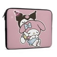 thumbnail image 3 of Kuromi & My Melody Laptop Sleeve Lightweight Computer Cover Bag 12inch Durable Computer Carrying Case for Laptop Notebook, 3 of 8