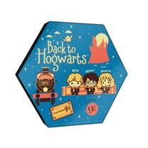 Harry Potter (Back To Hogwarts) KNEXAGON® Wood Print