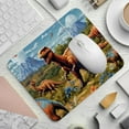 thumbnail image 2 of Dinosaur Gaming Mouse Pad, Desk Mat, 8.3x9.8 Inch, Non-Slip Rubber Bottom, Printed, Suitable for Office and Gaming, 2 of 6