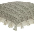 thumbnail image 5 of Parkland Collection Caroline Transitional Beige Throw Pillow, 5 of 9