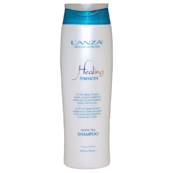 Healing Strength White Tea Shampoo by Lanza for Unisex - 10.1 oz Shampoo