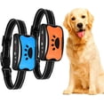 thumbnail image 1 of Collar de entrenamiento para perros, collar de nailon recargable, antiladridos, con vibración, dispositivo antiladridos automático con sonido para perros pequeños, medianos y grandes, 2 unidades, 1 of 5