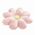 thumbnail image 1 of Kreativ kanin plysch blomma kudde fönsterkudde åtta kronblad blomma soffkudde hemkudde sittdyna - 60cm, 1 of 4
