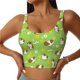 thumbnail image 1 of Balery Guinea Pigs Sujetadores deportivos con espalda cruzada para mujer, acolchados, sin costuras, de alto impacto, ideales para yoga, gimnasio, entrenamiento y fitness.-Large, 1 of 8