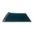thumbnail image 2 of Ahgly Company Indoor Round Abstract Light Blue Contemporary Area Rugs, 8' Round, 2 of 4