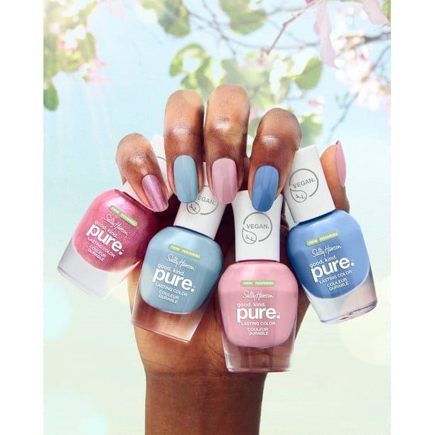 Sally Hansen Good.Kind.Pure. Vegan Nail Polish, Pink Cloud (Sheer
