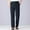 #Navy, variant on DPTALR George Men's Solid Color Zippered Straight Tube Trousers with Drawstring and Pockets,Black Big and Tall Men L