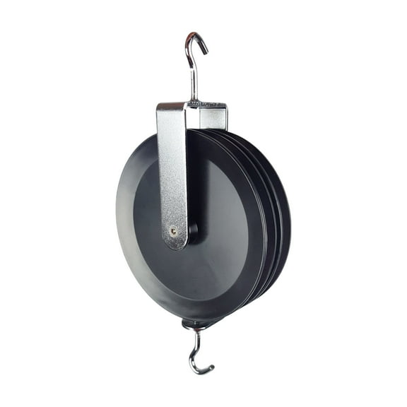 Pulley, Large Double Plastic