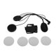 thumbnail image 4 of Auriculares para motocicleta, altavoces estéreo para FDCVB 500M, intercomunicador Bluetooth, Cable duro, micrófono Boom y Delgado Baoblaze Accesorio de altavoz para auriculares, 4 of 7