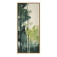 thumbnail image 3 of Kate and Laurel Sylvie Whispering Trees II Framed Canvas Wall Art by Amy Lighthall, 18x40 Natural, Modern Abstract Tree Landscape Art for Wall, 3 of 7
