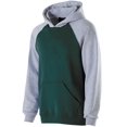 thumbnail image 4 of Holloway Sportswear S Boys BANNER HOODIE Dark Green/Athletic Heather 229279, 4 of 5