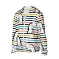 thumbnail image 2 of Kll Cartoon Dinosaurs Print Men'S Women’s Upf 50+ Sun Protection Outdoor Hoodie Jacket Long Sleeve Fishing Hiking Performance Shirt- 3x-Large, 2 of 8
