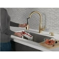 thumbnail image 3 of Delta Marca Pull-Down Sprayer Faucet w/ ShieldSpray Technology Champagne Bronze, 3 of 3