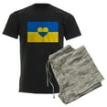 thumbnail image 6 of CafePress - National Flag Of ??????? / Ukraine High Qu Pajamas - Men's Dark Loose Fit Cotton Pajama Set, 6 of 7
