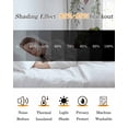 thumbnail image 5 of Mushroom Frogs Blackout Curtains 54 Inches Long for Bedroom, Spring Floral Summer Eucalyptus Leaves Thermal Insulated Room Darkening Black Out Window Curtain Panels Grommet Drapes for Living Room, 5 of 8