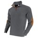 thumbnail image 2 of pstuiky camisas de manga larga para hombre, Camiseta informal de manga larga con cuello alto y medio botón para hombre, transpirable, de color sólido Tops casuales para hombres l, 2 of 8