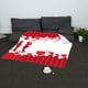 thumbnail image 5 of Manta Valentine Themed Double Flannel Blanket de San Valentín para Ella / él 80x150cm Amantes, 5 of 9
