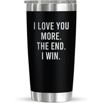 Gifts For Men, Women - Valentines Day, Anniversary, Wedding, Christmas, Birthday Gifts For Him, Her, Boyfriend, Girlfriend, Husband And Wife, Couple Gifts - 20 Oz Stainless Steel Tumbler