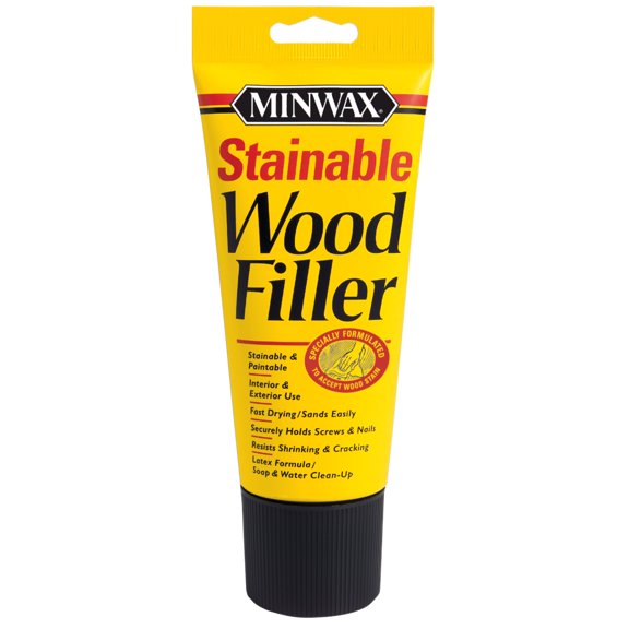 Minwax 42852000 Stainable Wood Filler, 6 oz, (1 Piece, 1 Pack)