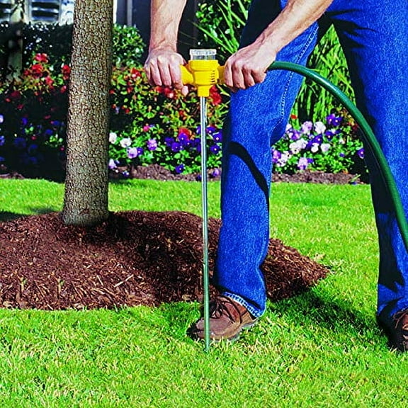 Ross, 12044A, Root Feeder, Heavy Duty Model, 3" X 9.5" X 28", Yellow