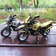 thumbnail image 2 of Simulation Alloy Motorcycle Model Vintage Miniature Models Ornament Silver gray, 2 of 4