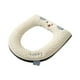 thumbnail image 2 of Cojín de asiento de inodoro | Almohadilla reutilizable lavable tibia engrosada con cremallera | Material de pelusa suave | Fácil de instalar y limpiar | Cubierta de inodoro de invierno Comfort |, 2 of 6