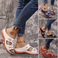 thumbnail image 2 of Women's Orthopedic Bloom Shoes Open Toe Sandals Ladies Platform Slippers Summer Beach Rubber Soft, 2 of 7