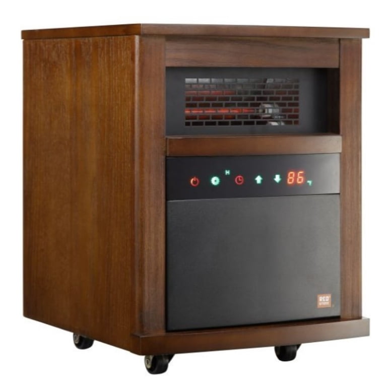 RedStone GD9315BCW-5JA 1,500 W Portable Electric Infrared Heater with  Cabinet - Walmart.com