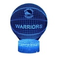 thumbnail image 1 of Luz nocturna LED 3D que cambia de color Basketball Warriors, 1 of 1