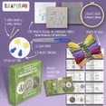 thumbnail image 3 of Kit de bordado CRAFTILOO para adultos con motivos estampados, 3 of 7