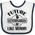 thumbnail image 3 of Inktastic Veterinarian Like Mommy Boys or Girls Baby Bib, 3 of 4